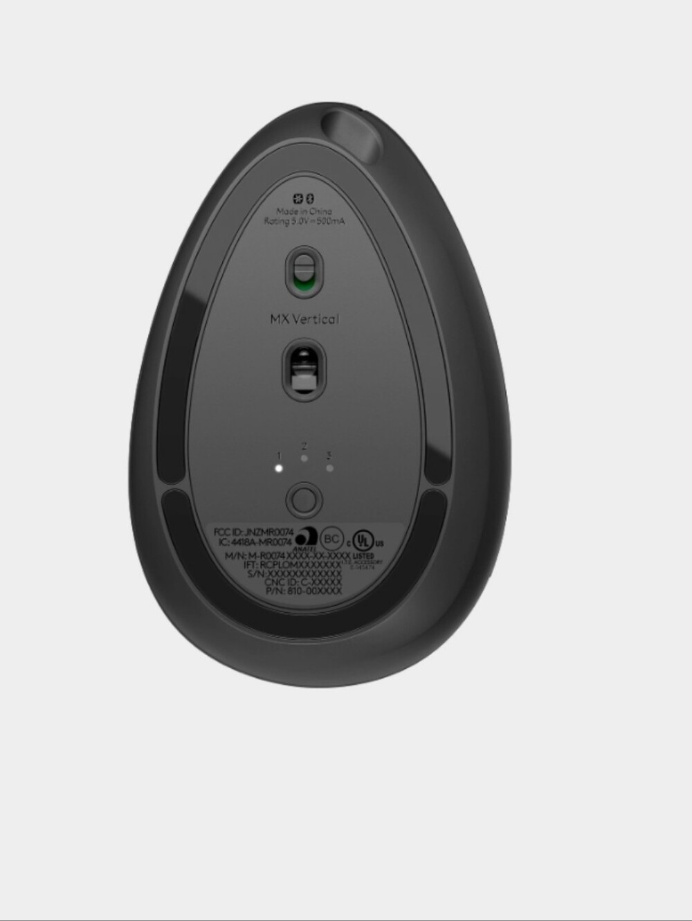 Logitech SEALED! NWT! Ergo Series MX Vertical Advanced Ergonomic Mouse. R2S! - Picture 5 of 12
